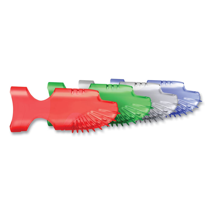 LEE Tippi Micro-Gel Fingertip Grips, Size 3, X-Small, Assorted, 10/Pack