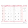 House of Doolittle Breast Cancer Awareness Recycled Ruled Monthly Planner/Journal, 10 x 7, Pink Cover, 12-Month (Jan to Dec): 2023