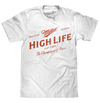 Miller High Life Beer T-Shirt - White