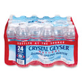 Crystal Geyser Alpine Spring Water, 16.9 oz Bottle, 24/Case