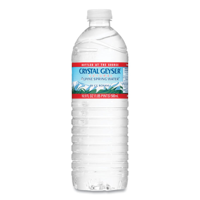Crystal Geyser Alpine Spring Water, 16.9 oz Bottle, 35/Case