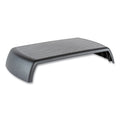Allsop Ergo Riser Monitor Stand, 16" x 9" x 2.75", Black, Supports 30 lbs