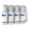 Diversey Crew Super Blue Mild Acid Bowl Cleaner, Citrus, 32 oz Squeeze Bottle, 12/Carton