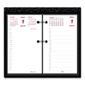Brownline Daily Calendar Pad Refill, 6 x 3.5, White/Burgundy/Gray Sheets, 2023