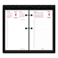 Brownline Daily Calendar Pad Refill, 6 x 3.5, White/Burgundy/Gray Sheets, 2023