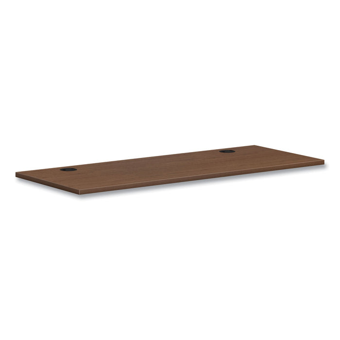 HON Mod Worksurface, Rectangular, 60w x 24d, Sepia Walnut