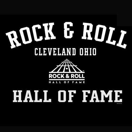 Rock and Roll Hall of Fame T-Shirt - Black by Tee Luv