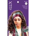 Lux by Qfitt Pattern Luxury Silky Satin Edge Band