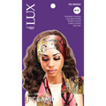 Lux by Qfitt Pattern Luxury Silky Satin Edge Band