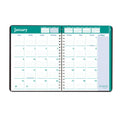 House of Doolittle Express Track Recycled Weekly Appointment Book/Monthly Planner, 11 x 8.5, Black Cover, 13-Month (Jan to Jan): 2023 to 2024