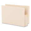 Smead Manila End Tab File Pockets, 3.5" Expansion, Legal Size, Manila, 25/Box