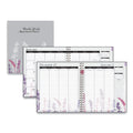 House of Doolittle Recycled Wild Flower Weekly/Monthly Planner, Wild Flowers Artwork, 9 x 7, Gray/White/Purple Cover, 12-Month (Jan-Dec): 2023
