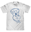 Pillsbury Doughboy Poppin' Fresh T-Shirt - White