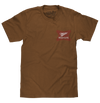 Miller High Life Front and Back Logo T-Shirt - Brown Sugar