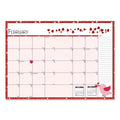 House of Doolittle Seasonal Monthly Planner, Seasonal Artwork, 10 x 7, Light Blue Cover, 12-Month (Jan to Dec): 2023