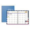 House of Doolittle Seasonal Monthly Planner, Seasonal Artwork, 10 x 7, Light Blue Cover, 12-Month (July to June): 2022 to 2023