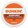Dunkin Donuts K-Cup Pods, Hazelnut, 22/Box