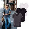 Loose Cut Casual Short Sleeve Top - Assorted Sizes by DailySale