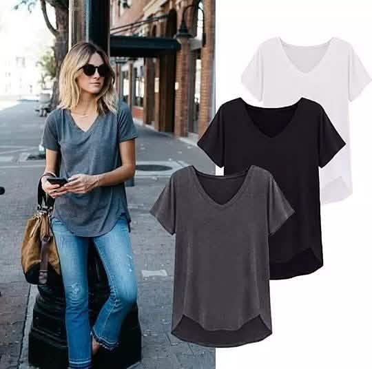 Loose Cut Casual Short Sleeve Top - Assorted Sizes by DailySale
