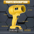 Turbo Jet Handheld Cordless Blower for Leaves, Dust & Car Drying by DailySale