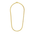 6.9mm 14k Yellow Gold Semi Solid Miami Cuban Chain by Bids.com