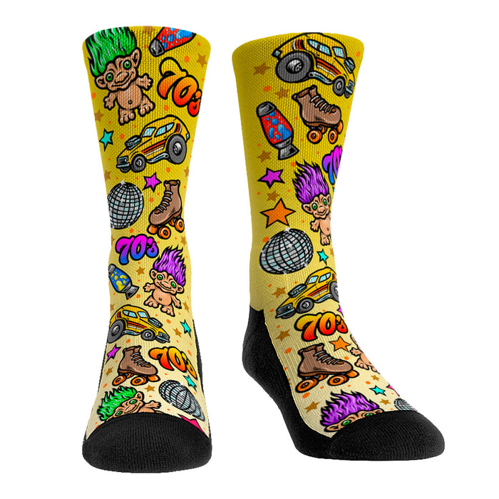 Decades All-Over Icon - 70's by Rock 'Em Socks