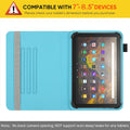 Universal 7 inch 8 inch Tablet Case,360 Degree Rotatable Kickstand Multiple View