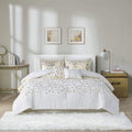 Intelligent Design Serena Metallic Animal Printed Comforter Set, Full - Queen by Vanessa Jane