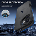 For Iphone 17 Case, Magsafe, 3-Layer Heavy Duty Full-Body Cover, Military-Grade