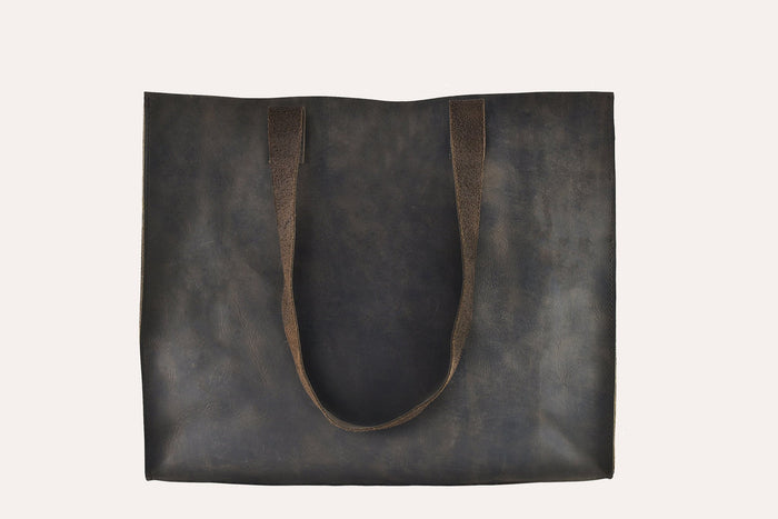 Raw Edge Tote by Kiko Leather