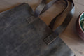 Raw Edge Tote by Kiko Leather