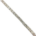 7.10 Ct Round HUGE Natural Diamond Tennis Bracelet 14K White Gold by DailySale