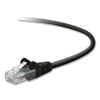 Belkin CAT5e Snagless Patch Cable, 10 ft, Black
