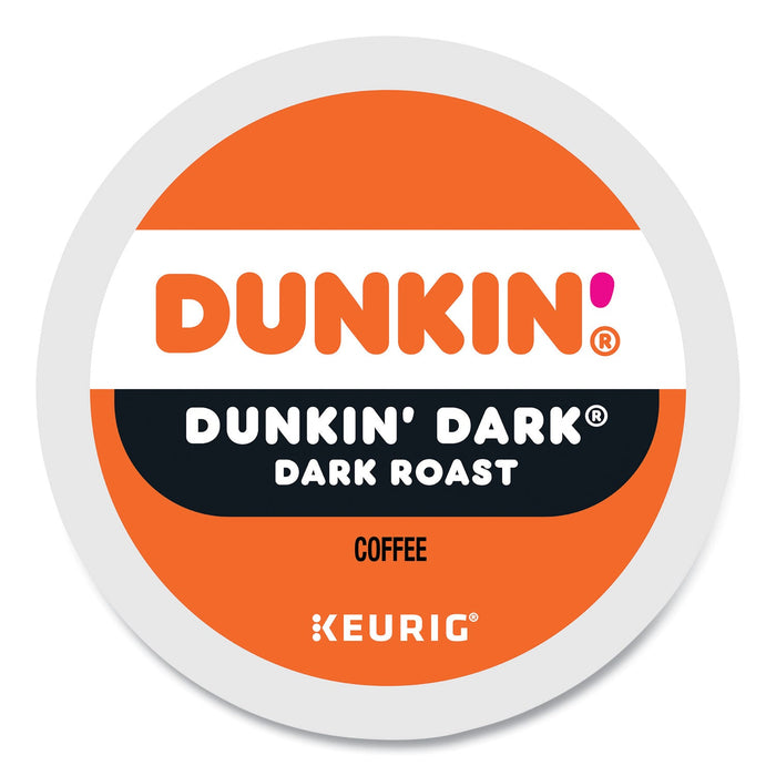 Dunkin Donuts K-Cup Pods, Original Dark Roast, 22/Box