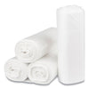 Inteplast Group Low-Density Commercial Can Liners, 45 gal, 0.8 mil, 40" x 46", Natural, 25 Bags/Roll, 4 Rolls/Carton