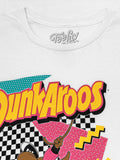 Dunkaroos Kangaroo T-Shirt - White by Tee Luv