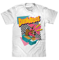 Dunkaroos Kangaroo T-Shirt - White by Tee Luv
