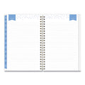 Blue Sky Day Designer Tile Weekly/Monthly Planner, Tile Artwork, 8 x 5, Blue/White Cover, 12-Month (Jan to Dec): 2023