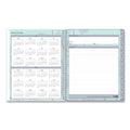 Blue Sky Rue Du Flore Weekly/Monthly Planner, Rue Du Flore Artwork, 11 x 8.5, Jade/Lavender Cover, 12-Month (Jan to Dec): 2023