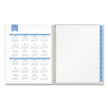 Blue Sky Day Designer Tile Weekly/Monthly Planner, Tile Artwork, 11 x 8.5, Blue/White Cover, 12-Month (Jan to Dec): 2023