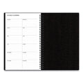 Blue Sky Aligned Daily Appointment Planner, 8 x 5, Black Cover, 12-Month (Jan to Dec): 2023