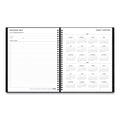 Blue Sky Aligned Weekly/Monthly Notes Planner, 8.75 x 7, Black Cover, 12-Month (Jan to Dec): 2023