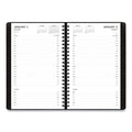 Blue Sky Aligned Daily Appointment Planner, 8 x 5, Black Cover, 12-Month (Jan to Dec): 2023