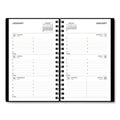 Blue Sky Aligned Weekly Contacts Planner, 6 x 3.5, Black Cover, 12-Month (Jan to Dec): 2023