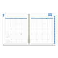 Blue Sky Day Designer Tile Weekly/Monthly Planner, Tile Artwork, 11 x 8.5, Blue/White Cover, 12-Month (Jan to Dec): 2023