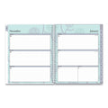 Blue Sky Rue Du Flore Weekly/Monthly Planner, Rue Du Flore Artwork, 11 x 8.5, Jade/Lavender Cover, 12-Month (Jan to Dec): 2023