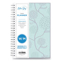 Blue Sky Rue Du Flore Weekly/Monthly Planner, Rue Du Flore Artwork, 8 x 5, Jade/Lavender Cover, 12-Month (Jan to Dec): 2023