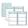 Blue Sky Rue Du Flore Weekly/Monthly Planner, Rue Du Flore Artwork, 8 x 5, Jade/Lavender Cover, 12-Month (Jan to Dec): 2023