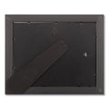 DAX Desk/Wall Photo Frame, Plastic, 8.5 x 11, Rosewood/Black