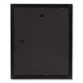 DAX Black Solid Wood Poster Frames with Plastic Window, Wide Profile, 16 x 20